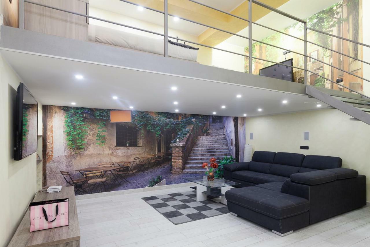 Trastevere Charming Loft Rom Exteriör bild